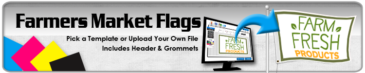 Farmers Market Flags - Order Custom Flags Online